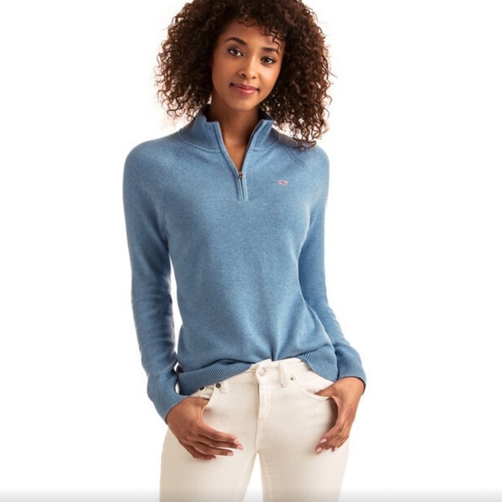 Vineyard Vines 1/4 Zip Sweater - Picture 7 of 14